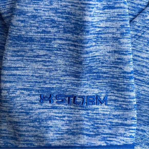 Under Armour COLDGEAR Storm Loose Fit Fleece Graphic Twist Long Sleeve Pullover - Picture 5 of 6